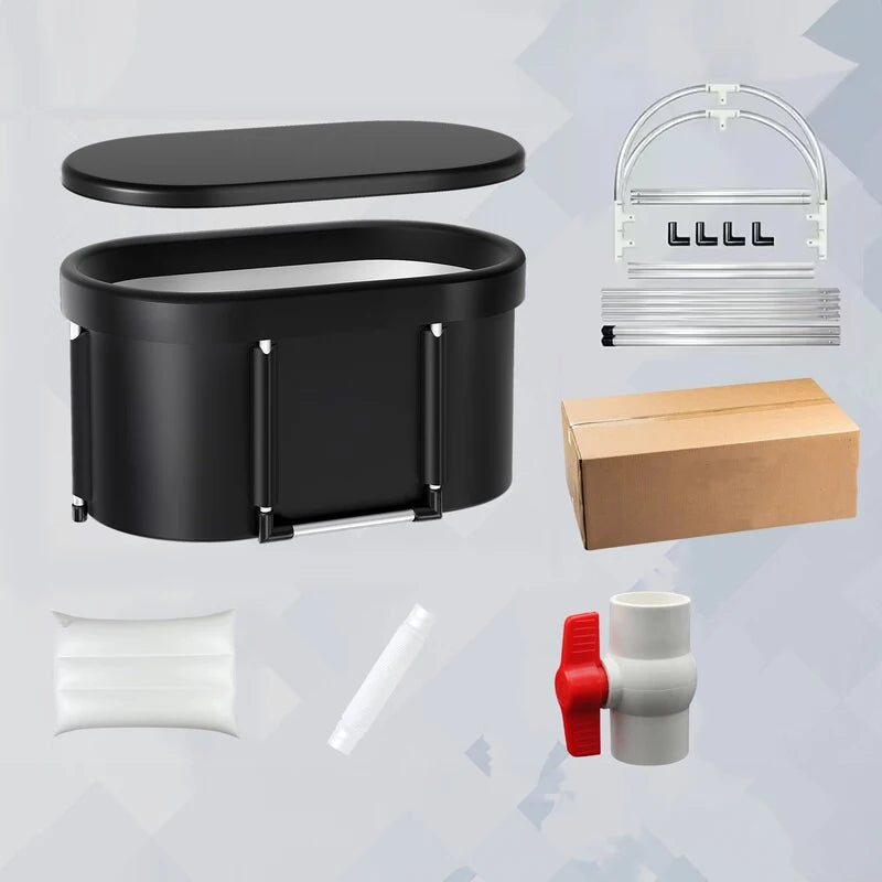 Fold-Away Plunge Tub