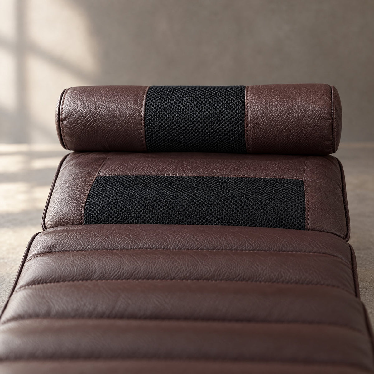 In the box: massage mat, neck pillow, foot and leg section, hand remote
