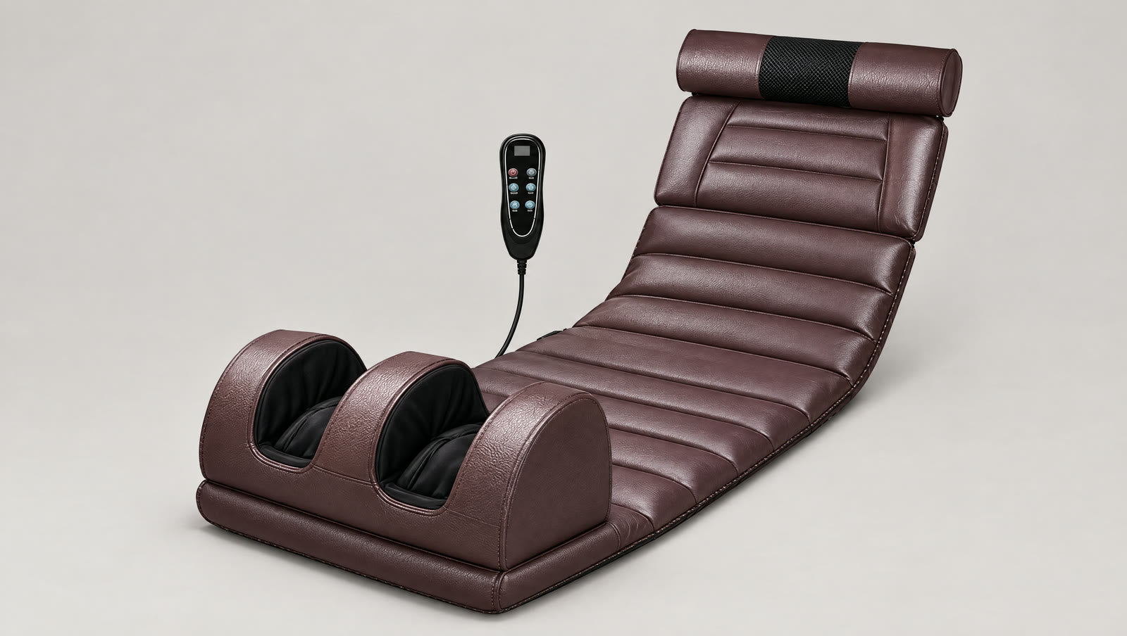 The Full Body Massage Mat with heated neck, back and leg sections